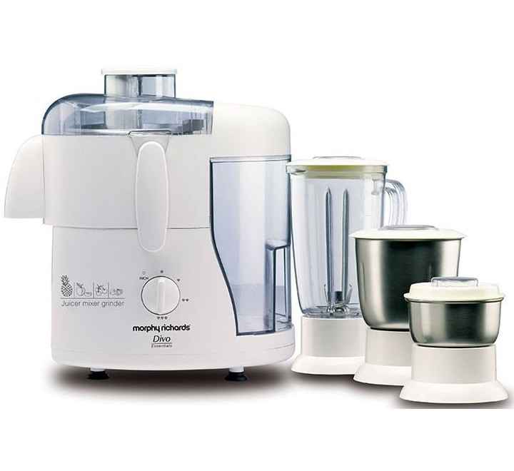 Morphy Richards Divo Essentials 500 W Juicer Mixer Grinder (3 Jars JMG DIVO)